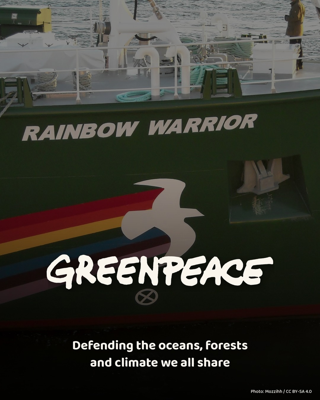 Greenpeace — defending the oceans, forests and climate we all share